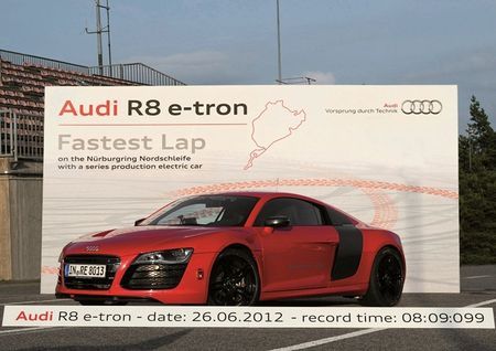 Audi R8 e-tron. Foto: Audi Audi R8 e-tron. Foto: Audi